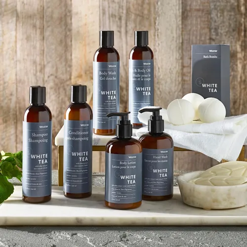 Miniatura 5 de Westin Champú de aloe de té blanco, champú lleno de vitaminas y antioxidantes para todo tipo de cabello, aroma a aloe de té blanco, 8 onzas