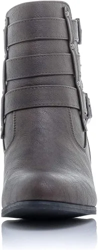 Miniatura 4 de Botines Payton con cremallera lateral y tacón alto para mujer