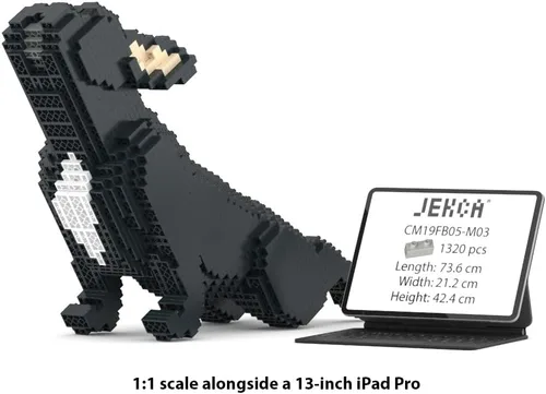 Miniatura 5 de JEKCA Bulldog francés 05S-M03 Bloques de construcción de plástico para perros Edad 14+