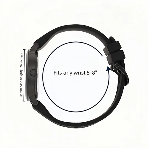 Miniatura 2 de Reloj con números WRISTOLOGY Olivia para mujer, para enfermeras, gran esfera, analógico, fácil de leer con segundero, correa de silicona