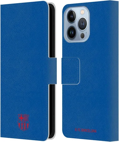 Miniatura 67 de Head Case Designs Funda de piel con licencia oficial del FC Barcelona Barca Crest Patterns, tipo cartera, compatible con Apple iPhone 11