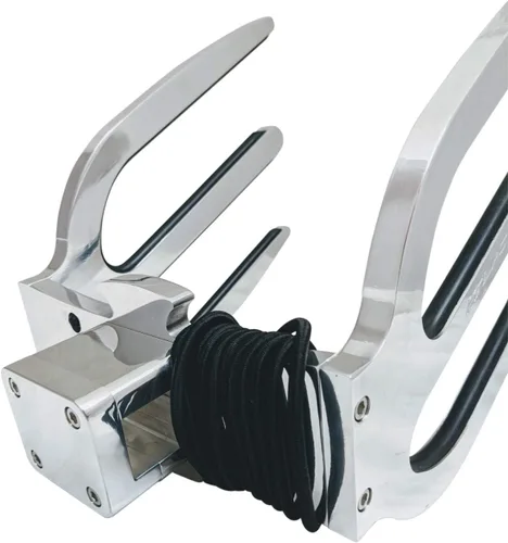 Miniatura 2 de Krypt Towers Pontoon Wakeboard - Soporte para wakeboard cuadrado, abrazadera universal para rieles o tubos Bimini de 1.181 in a 1.339 in