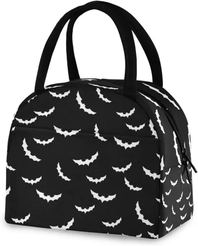 Miniatura 11 de Bolsa de almuerzo Axolotl para mujeres, hombres y niños, lonchera aislada reutilizable para oficina, trabajo, escuela, picnic, caminata Reusable