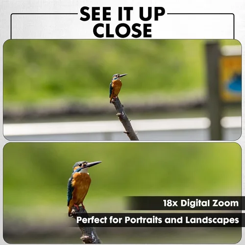 Miniatura 7 de Minolta Cámara digital de 64 megapíxeles con enfoque automático, video 4K y LCD abatible