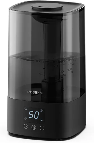 ROSEKM Humidificadores automáticos para dormitorio, habitación grande, humidificador de niebla fría de 4.5 L para el hogar y la planta con