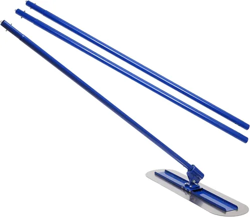 Bull Float - Flotador de hormigón de 48 x 12 pulgadas, herramienta de flotador de hormigón de acero inoxidable con 3 herramientas de cemento de