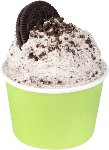 Miniatura 32 de Coppetta - Vasos de postre de 5 onzas, 50 tazas desechables para helado, tapas se venden por separado, cuencos de yogur congelado resistentes