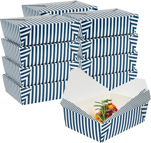 Miniatura 35 de Restaurantware Bio Tek - Cajas para llevar de 30 onzas, 200 loncheras para llevar, cierre de tabulación, resistentes al calor, desechables, de papel