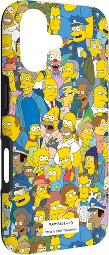 Miniatura 3 de The Simpsons Springfield Characters Print - Carcasa para iPhone 17