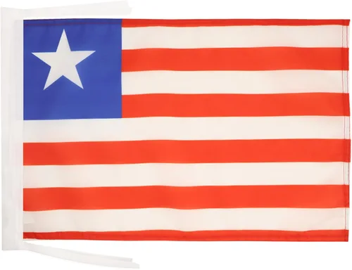 Miniatura 812 de Bandera de México AZ FLAG, 45.7 x 30.5 cm, con cordones - Pequeñas banderas mexicanas de 30 x 45 cm - Bandera de 45.7 x 30.5 cm