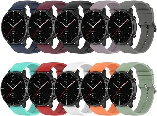 Miniatura 2 de Correa de silicona compatible con Amazfit GTR 2e, correa de repuesto de liberación rápida para Amazfit GTR 4/GTR 3/GTR 3 Pro/GTR 2e/GTR 2/GTR 1.850