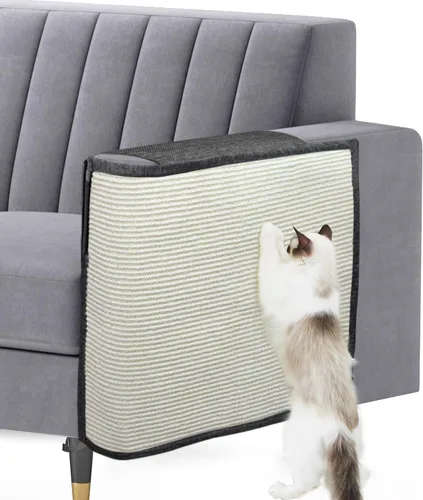 Miniatura 25 de Protector de Sofá contra Arañazos de Gato, 27.6" L*19.6" A Almohadilla Protectora de Muebles contra Arañazos de Gato Protector de Brazo de Sofá