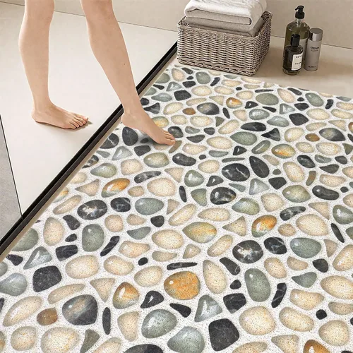 Miniatura 12 de Alfombrilla de Bañera Antideslizante - Alfombrilla de Ducha Antideslizante, Alfombrillas de Bañera de Secado Rápido, Suave Alfombrilla de Masaje