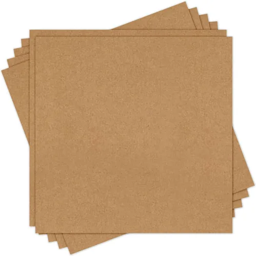 Miniatura 9 de Cartulina blanca 12x12 - 24 hojas de papel de cartulina, Goefun papel de cartulina blanca de 80 lb para hacer tarjetas, Cricut, manualidades, Blanco
