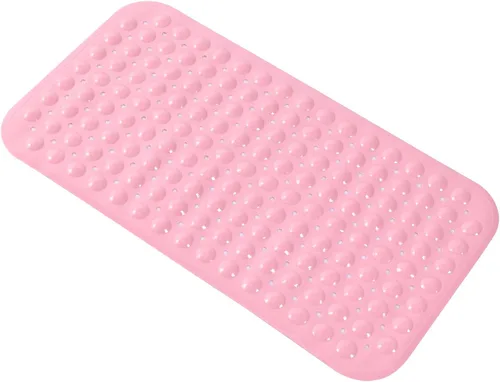 Miniatura 28 de Almohadilla de ducha antideslizante para bañera, 21 x 21 pulgadas, suave, de gran tamaño, lavable a máquina, con orificios de drenaje, ventosa