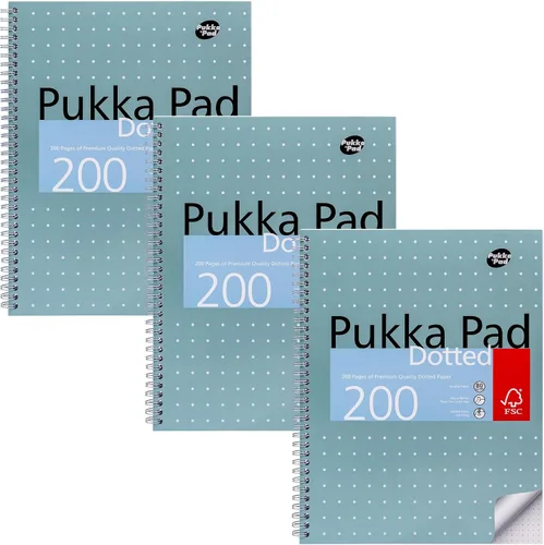 Miniatura 4 de Pukka Jotta Pad Cuadrado A4 200 Páginas Pack de 3