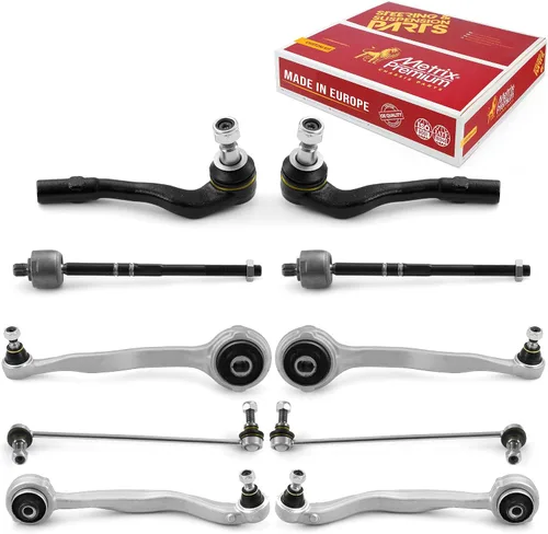 Miniatura 116 de Metrix Premium Chassis Parts - Kit de suspensión delantera de 10 piezas para BMW X5 2007-2013, BMW X6 2008-2014, reemplazo, fabricado en Europa