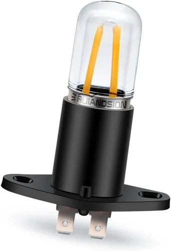 Miniatura 12 de Ruiandsion Z187 T170 Bombilla LED para Microondas Luz Blanca Cálida 110V 125V 130V 110-130V 2W Equivalente a 20W Bombilla de Filamento LED Reemplazo