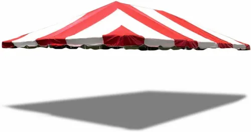 Miniatura 13 de Tienda de campaña de repuesto de 20 x 20 pulgadas para tiendas de campaña Weekender West Coast, vinilo de PVC blanco de 14 onzas, cubierta de toldo