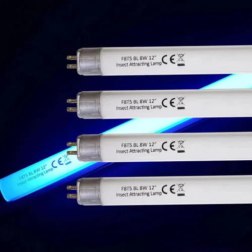 Celiwace Paquete de 4 bombillas fluorescentes T5 F8T5 de 8 W, BL368 WS108, tubo fluorescente de repuesto, 12 pulgadas