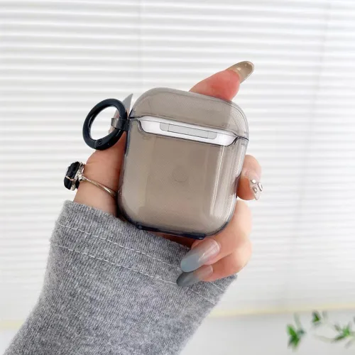 Miniatura 5 de Funda compatible con AirPods Pro de 2ª generación, Black Love, bonita funda con llavero para mujeres y niñas, funda protectora de silicona suave