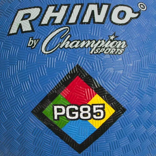 Miniatura 2 de Champion Sports Rhino Playground Balls 8.5" D - Two Ply, Nylon Wound, Blue