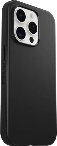 Miniatura 4 de OtterBox Funda para iPhone 15 Pro (solamente) Symmetry Series: negro, ultra elegante, compatible con carga inalámbrica, bordes elevados que protegen