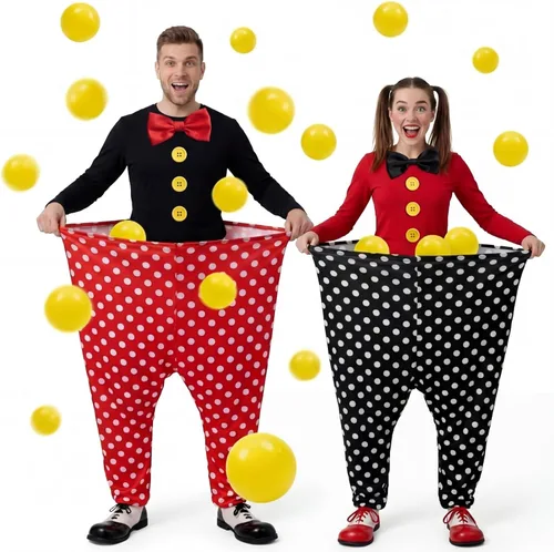 Miniatura 8 de Hollowfly Juego de pantalones de abuelita de primavera y Pascua, juego de pelota para lanzar y atrapar al aire libre para adultos, fiesta gigante