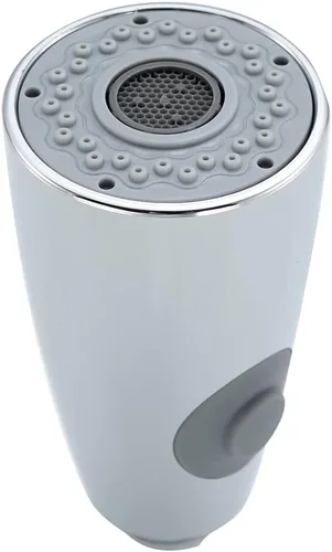 Miniatura 2 de Cabezal rociador de grifo abatible, ángulo simple para fregadero de cocina, cabezal de boquilla rociador de manguera extraíble, pieza de repuesto