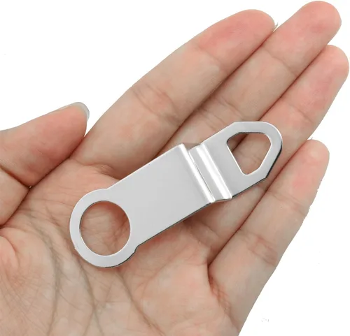 Miniatura 5 de MEETOOT 6pcs reloj de pared gancho trasero reloj de metal soporte de repuesto