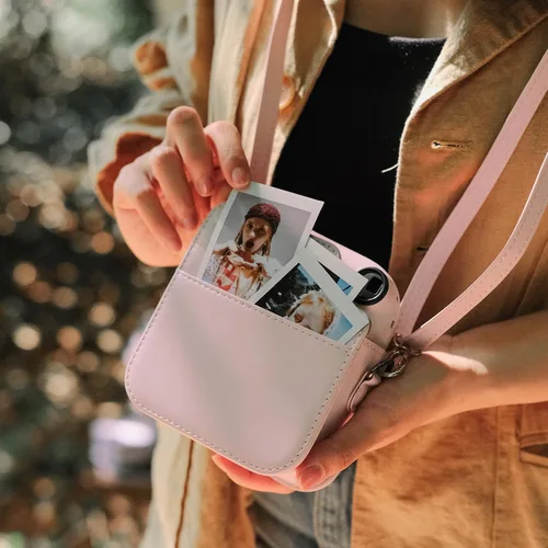 Miniatura 7 de Rieibi - Estuche para cámara compatible con Fuji Instax Mini 12 - Funda de transporte para cámara instantánea Fujifilm Instax Mini 12 - Funda mini