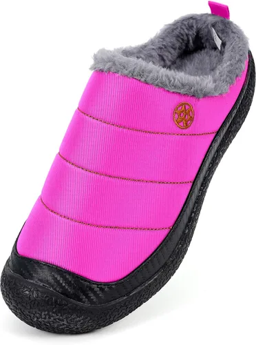 Miniatura 2 de Eagsouni - Pantuflas de casa para hombre con forro de piel para invierno