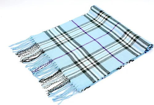 Miniatura 180 de Bufanda de invierno Achillea suave y cálida, de tartán, a cuadros, de cachemira, unisex