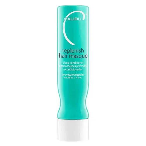 Miniatura 10 de Malibu C Replenish Hair Masque (1 paquete) - Acondicionador profundo ultra hidratante para reparación del cabello - Fórmula reparadora con aceite