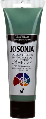 Miniatura 26 de Jo Sonja Colores de fondo – Botella de 6 oz de acrílico de flujo mate – Deep Pond color fantasía (Deep Pond)