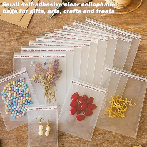 Miniatura 4 de Circloophs Bolsas pequeñas de celofán transparente resellables de 4 x 6 pulgadas, 1000 bolsas autosellantes para productos de embalaje, bolsa