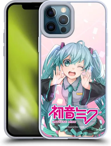 Miniatura 216 de Head Case Designs Licencia Oficial Hatsune Miku Gráficos Lindos Carcasa de Gel [Protección de Grado Militar] Compatible con Apple iPhone 7