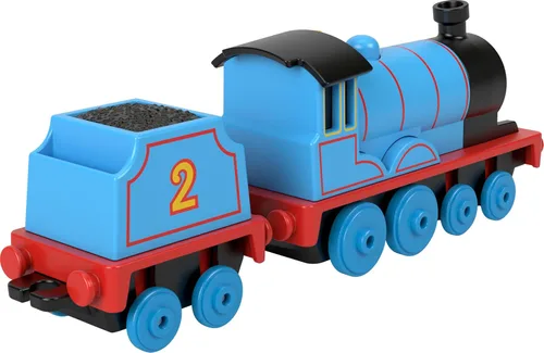 Miniatura 4 de Thomas & Friends Tren de juguete fundido a presión Edward Motor de empuje con tierno para preescolar juego de simulación a partir de 3 años