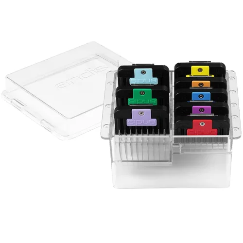 Miniatura 6 de Andis - conjunto de peines levantados piezas de acero inoxidable 8