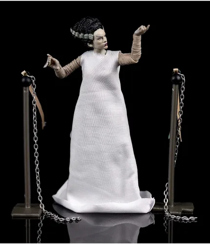Miniatura 4 de Jada Toys Universal Monsters - Figura de acción de la novia de Frankenstein de 6 pulgadas, juguetes para niños y adultos, color negro