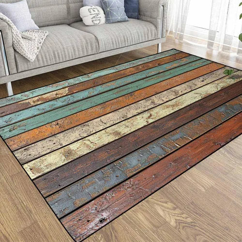 Miniatura 57 de TOMWISH - Alfombra abstracta pintada a mano en blanco y negro con pintura dorada, sala de estar, dormitorio, decoración de suelo, alfombra