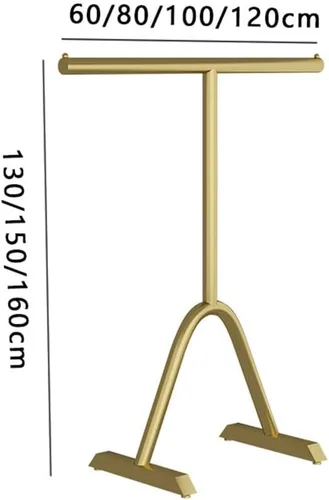 Miniatura 6 de Perchero de ropa resistente, ligero y minimalista de lujo para el piso al techo, perchero para colgar ropa para dormitorio, perchero independiente