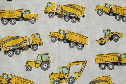 Miniatura 2 de Little Hand Pijamas de algodón para niños pequeños, conjunto de pijamas de manga larga para excavadora