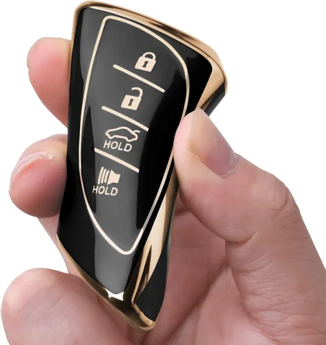 Miniatura 2 de ELOHEI Funda para llavero Lexus, compatible con Lexus UX200 UX250h LS500 LS500H LC500 LC500 LC500h ES300h F-Sport ES350 GX 460