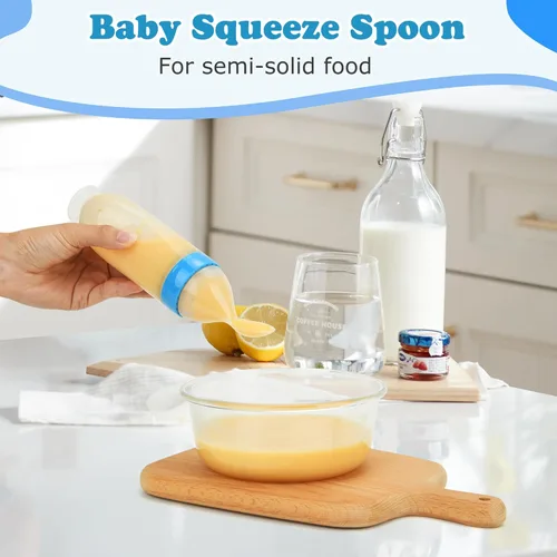 Miniatura 5 de Moldes para paletas de leche materna y alimentador de frutas para bebés, bandeja de silicona para congelador, contenedor de almacenamiento