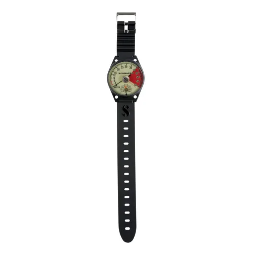 Miniatura 3 de SCUBAPRO Medidor de profundidad estilo reloj de pulsera analógico, pantalla métrica