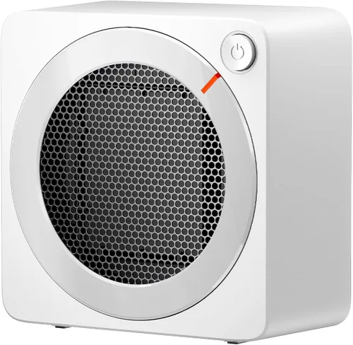 Miniatura 10 de Gaiatop Mini calentador de espacio, ligero PTC de cerámica de calentamiento rápido, 500 W, eficiencia energética para uso en interiores, Morado