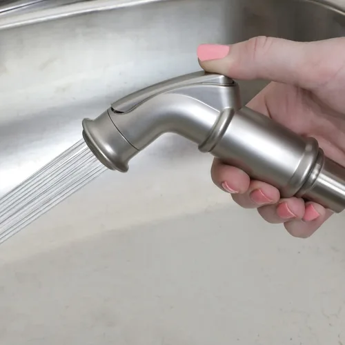 Miniatura 3 de DANCO Spray lateral para fregadero de cocina, níquel cepillado, paquete de 1 (10335)