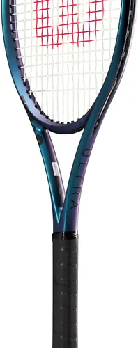 Miniatura 8 de Wilson Ultra 100 v4.0 - Raquetas de tenis de rendimiento, encordadas con Sensation 16 Natural a tensión media