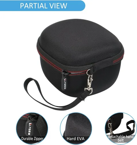 Miniatura 3 de LTGEM - Funda para orejeras delgadas de Walker's Razor, bolsa de transporte protectora de viaje de almacenamiento duro